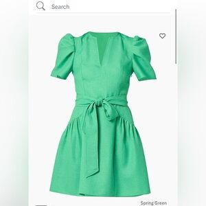 Shoshanna. Classic.  This season.   Worn 1 time to a luncheon.  Kelly green